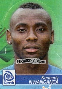 Figurina Kennedy Nwanganga - FOOT Belgium 2011-2012 - Panini