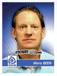 Sticker Entraineur Mario Been - FOOT Belgium 2011-2012 - Panini