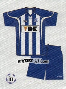 Sticker Kit Home - FOOT Belgium 2011-2012 - Panini