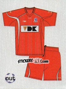 Cromo Kit Away - FOOT Belgium 2011-2012 - Panini