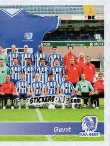 Sticker Equipe - FOOT Belgium 2011-2012 - Panini