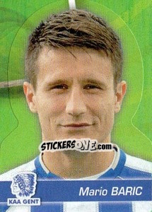 Sticker Mario Baric - FOOT Belgium 2011-2012 n. 116 - Panini