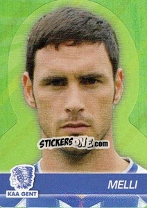 Sticker Melli - FOOT Belgium 2011-2012 n. 119 - Panini