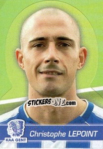 Sticker Christophe Lepoint - FOOT Belgium 2011-2012 n. 123 - Panini