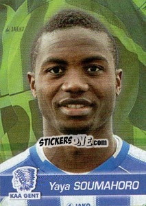 Sticker Yaya Soumahoro - FOOT Belgium 2011-2012 n. 126 - Panini