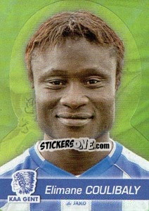 Figurina Elimane Coulibaly - FOOT Belgium 2011-2012 n. 127 - Panini