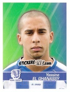 Cromo Yassine El Ghanassy - FOOT Belgium 2011-2012 n. 128 - Panini
