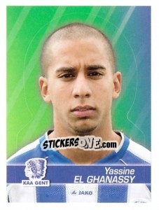 Figurina Yassine El Ghanassy - FOOT Belgium 2011-2012 - Panini