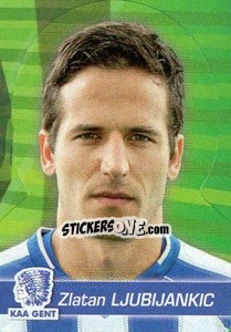 Sticker Zlatan Ljubijankic - FOOT Belgium 2011-2012 n. 129 - Panini