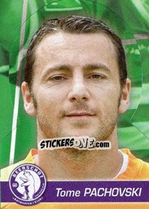 Sticker Tome Pachovski - FOOT Belgium 2011-2012 - Panini