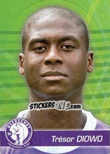 Figurina Tresor Diowo - FOOT Belgium 2011-2012 - Panini