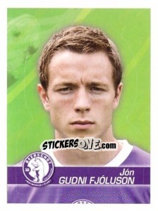 Figurina Jon Gudni Fjoluson - FOOT Belgium 2011-2012 - Panini