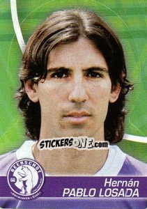Sticker Hernan Pablo Losada - FOOT Belgium 2011-2012 n. 142 - Panini