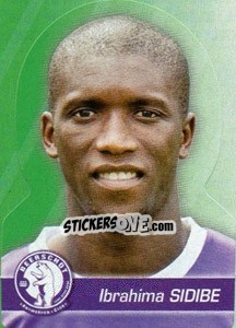 Sticker Ibrahima Sidibe - FOOT Belgium 2011-2012 - Panini