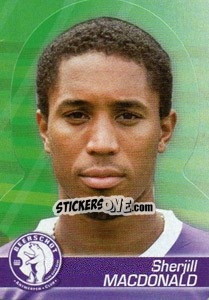 Sticker Sherjill Macdonald - FOOT Belgium 2011-2012 n. 149 - Panini