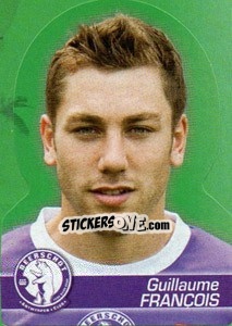 Sticker Guillaume Francois - FOOT Belgium 2011-2012 n. 150 - Panini