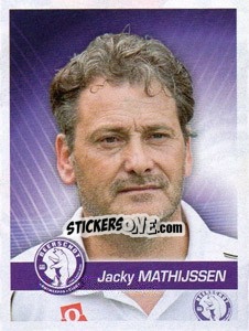 Sticker Entraineur Jacky Mathijssen
