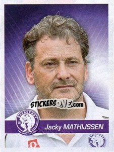 Figurina Entraineur Jacky Mathijssen - FOOT Belgium 2011-2012 - Panini