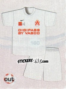 Sticker Kit Away - FOOT Belgium 2011-2012 n. 160 - Panini