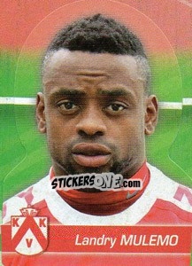 Cromo Landry Mulemo - FOOT Belgium 2011-2012 n. 165 - Panini