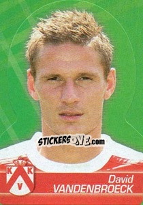 Figurina David Vandenbroeck - FOOT Belgium 2011-2012 - Panini