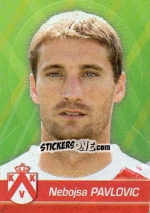Sticker Nebojsa Pavlovic - FOOT Belgium 2011-2012 n. 173 - Panini