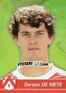 Sticker Gertjan De Mets - FOOT Belgium 2011-2012 - Panini