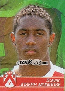 Cromo Steven Joseph Monrose - FOOT Belgium 2011-2012 - Panini