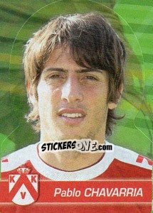 Sticker Pablo Chavarria - FOOT Belgium 2011-2012 n. 179 - Panini