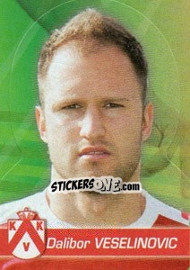 Sticker Dalibor Veselinovic - FOOT Belgium 2011-2012 n. 181 - Panini