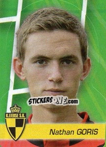 Sticker Nathan Goris - FOOT Belgium 2011-2012 n. 184 - Panini