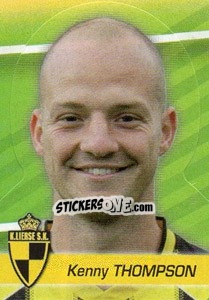 Sticker Kenny Thompson - FOOT Belgium 2011-2012 n. 185 - Panini