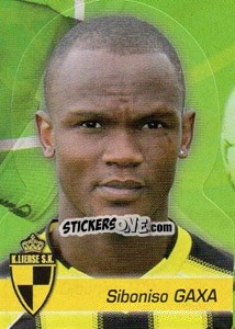 Cromo Siboniso Gaxa - FOOT Belgium 2011-2012 - Panini