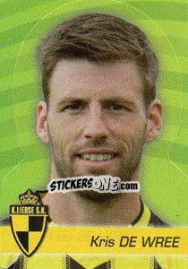 Cromo Kris De Wree - FOOT Belgium 2011-2012 - Panini