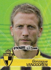 Cromo Gonzague Vandooren - FOOT Belgium 2011-2012 - Panini