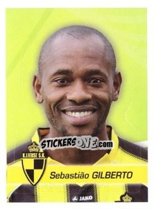 Sticker Sebastiao Gilberto - FOOT Belgium 2011-2012 n. 195 - Panini