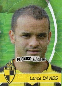 Sticker Lance Davids - FOOT Belgium 2011-2012 - Panini