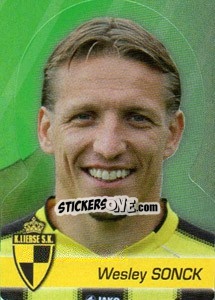 Sticker Wesley Sonck - FOOT Belgium 2011-2012 - Panini