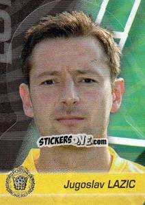 Sticker Jugoslav Lazic - FOOT Belgium 2011-2012 - Panini