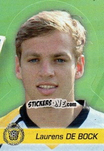 Figurina Laurens De Bock - FOOT Belgium 2011-2012 - Panini