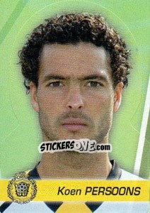 Sticker Koen Persoons - FOOT Belgium 2011-2012 - Panini