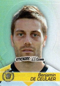 Sticker Benjamin De Ceulaer - FOOT Belgium 2011-2012 n. 234 - Panini