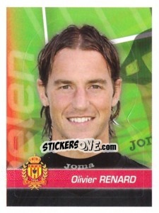 Sticker Olivier Renard - FOOT Belgium 2011-2012 n. 235 - Panini