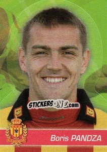 Figurina Boris Pandza - FOOT Belgium 2011-2012 - Panini