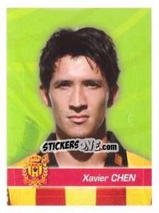 Figurina Xavier Chen - FOOT Belgium 2011-2012 - Panini