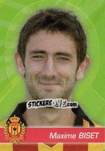 Figurina Maxime Biset - FOOT Belgium 2011-2012 n. 242 - Panini