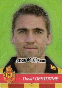 Figurina David Destorme - FOOT Belgium 2011-2012 - Panini