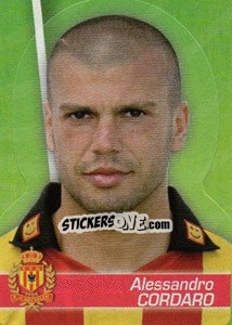 Sticker Alessandro Cordaro - FOOT Belgium 2011-2012 - Panini