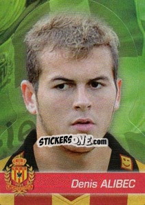 Sticker Denis Alibec - FOOT Belgium 2011-2012 - Panini