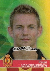 Cromo Kevin Vandenbergh - FOOT Belgium 2011-2012 - Panini